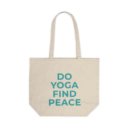 DO YOGA FIND PEACE Tote Bag